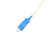 Pigtail SC/UPC PVC singlemode Extralink G.657.A1 FTTH 900 µm 1 m giallo
