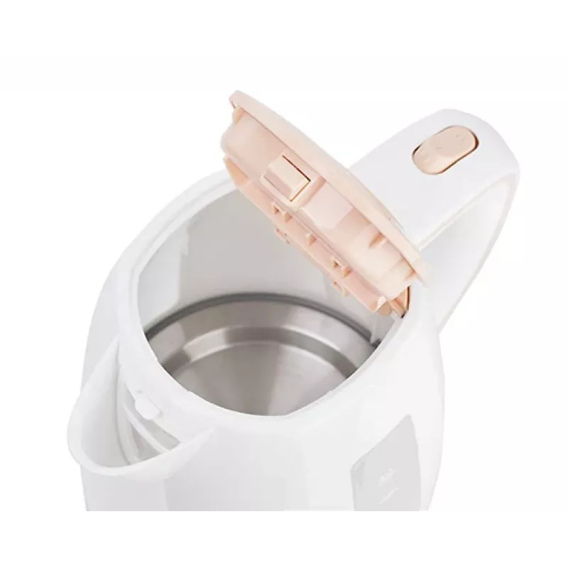 Adler AD 1264 bollitore elettrico 1,7 L 2200 W nocciola bianco