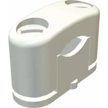 OBO Bettermann collare SOM 3083 32-45Mm grigio chiaro (2124459)