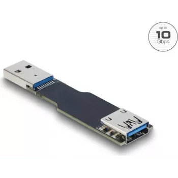 Gender changer per cavo DELOCK 67419 — USB Type-A a Type-A, nero