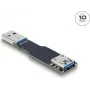 Gender changer per cavo DELOCK 67419 — USB Type-A a Type-A, nero