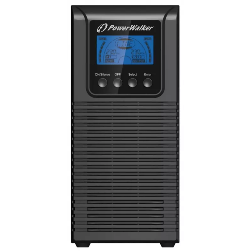 PowerWalker VFI 1000 TGS doppia conversione (Online) 1 kVA 900 W 3 uscite AC