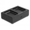 Stazione di ricarica DeLOCK 90608 USB C nero 68x115x22mm