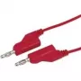 Cavi di misura Voltcraft MS5/RT — connettore a banana 4 mm su connettore a banana 4 mm