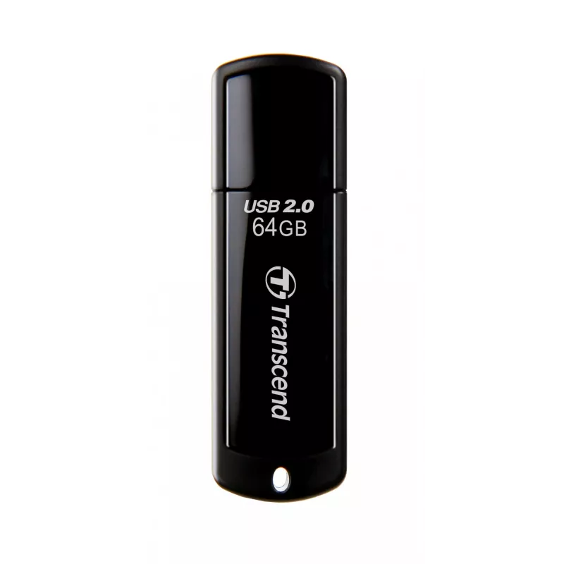 Chiavetta USB Transcend JetFlash 350 64GB, USB 2.0, nero