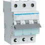 Hager MCS325. Corrente nominale: 25 A, frequenza ingresso AC: 50/60 Hz. Tipo: curva di intervento C, quantità moduli (max): 3 moduli. Larghezza: 52,5 mm, profondità: 70 mm, altezza: 83,4 mm (MCS325)