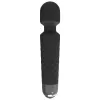 Massaggiatore clitorideo Erolab Wand-M nero — ricaricabile, impermeabile