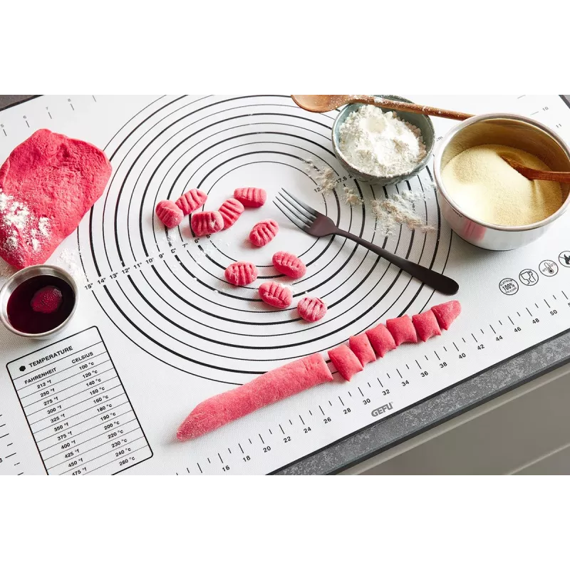 Tappetino GEFU PAD — silicone, avorio, 500 × 700 mm