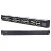 Extralink Gigabit PoE Injector 16 porte 16x 1000Mb/s RJ45, rackmount