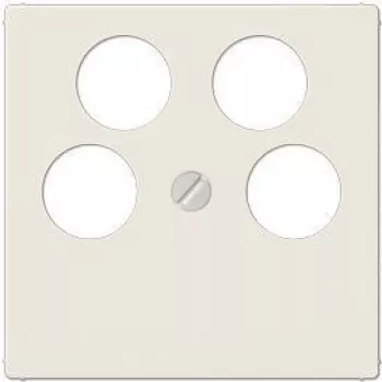 JUNG A561-4SAT2 Placca/cover interruttore bianco (A561-4SAT2)