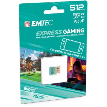 Memoria flash Emtec 512GB UHS-I U3 V30 A1 EXPRESS Switch 2