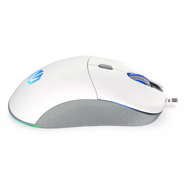 ENDORFY GEM Plus Onyx White mouse gaming per destrimani USB Type-C ottico 19000 DPI