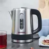 Bollitore elettrico Gastroback 1 L 1000 W nero acciaio inox