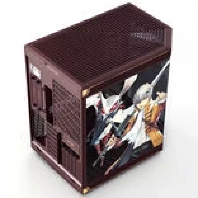 Case PC HYTE Y70 Metaphor ReFantazio (midi-tower, E-ATX, vetro temperato, doppia camera, cavo riser PCIe 4.0, bianco/multicolore)