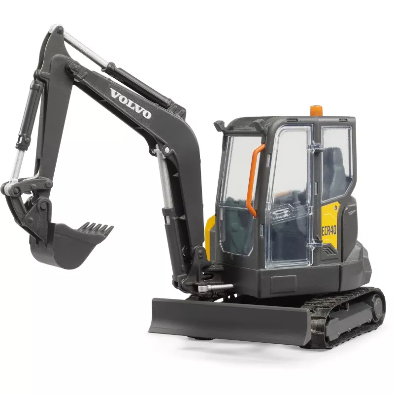 Veicolo modello BRUDER — Volvo ECR40 mini escavatore (giocattolo) di BRUDER, modello 02465