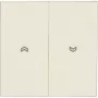 Jung placca interruttore tapparella LS 990, LS Design, LS plus crema-bianco LS 995 P (LS 995 P)