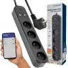 Ciabatta GEMBIRD TSL-PS-F4U-02 con 4 prese PL e caricabatterie USB, nero