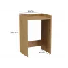 Top e Shop POLA armadio per lavanderia per lavatrice – rovere artisan