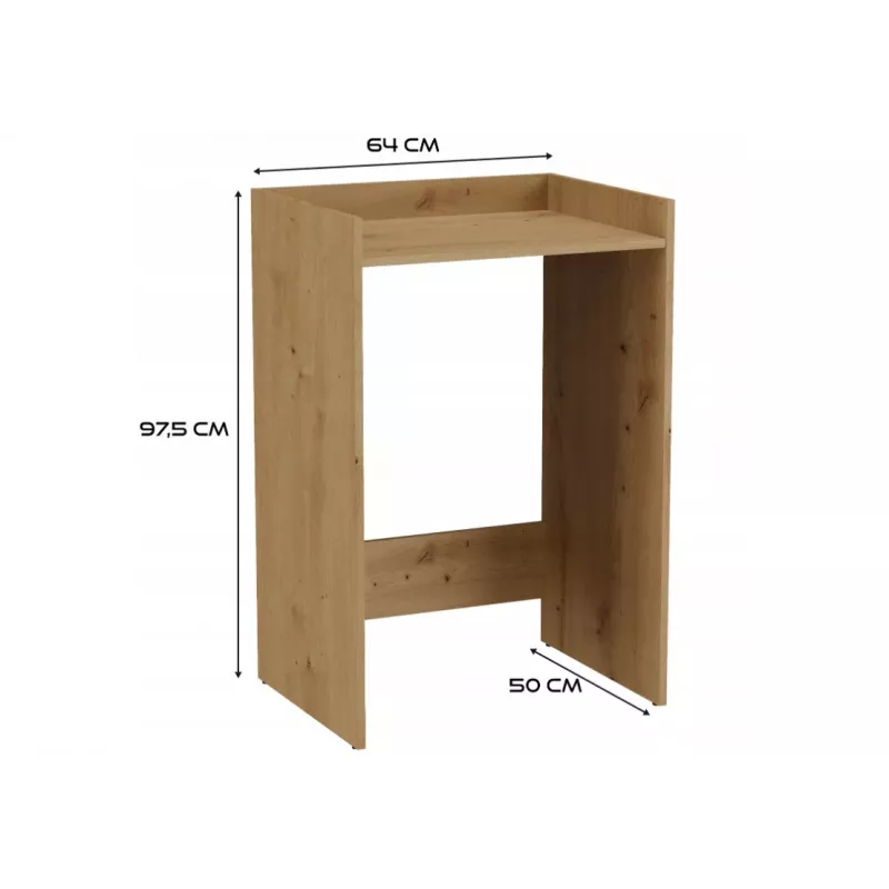 Top e Shop POLA armadio per lavanderia per lavatrice – rovere artisan