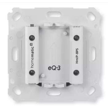 Pulsante radio da parete Homematic IP HmIP-BPS, bianco, IP20, 71×71×43 mm