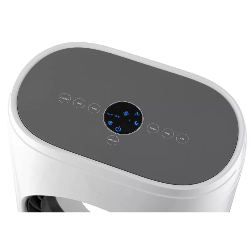Ventilatore a piantana Concept Solution OV5220 — bianco, 80 W, controllo touch, altezza 805 mm