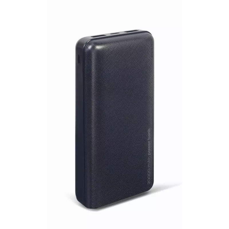 Gembird PB20-02 powerbank litio-polimero (LiPo) 20000 mAh nero