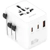 Adattatore da viaggio 20W GaN Nomad 2xUSB-C + 1xA