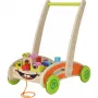 Carrello gioco e primi passi in legno di Simba-Dickie — Eichhorn gioco di abilità con 35 mattoncini