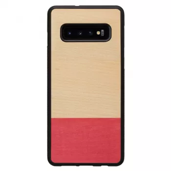 Custodia per smartphone man and wood per Samsung Galaxy S10 Plus — Miss Match nero