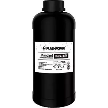 Resina per stampante 3D Flashforge UV/LCD Standard nero 1 L, lunghezza d'onda di polimerizzazione 405 nm
