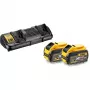 DCB132 Flexvolt Kit - 2 x DCB547 batterie 18V/54V 9,0Ah