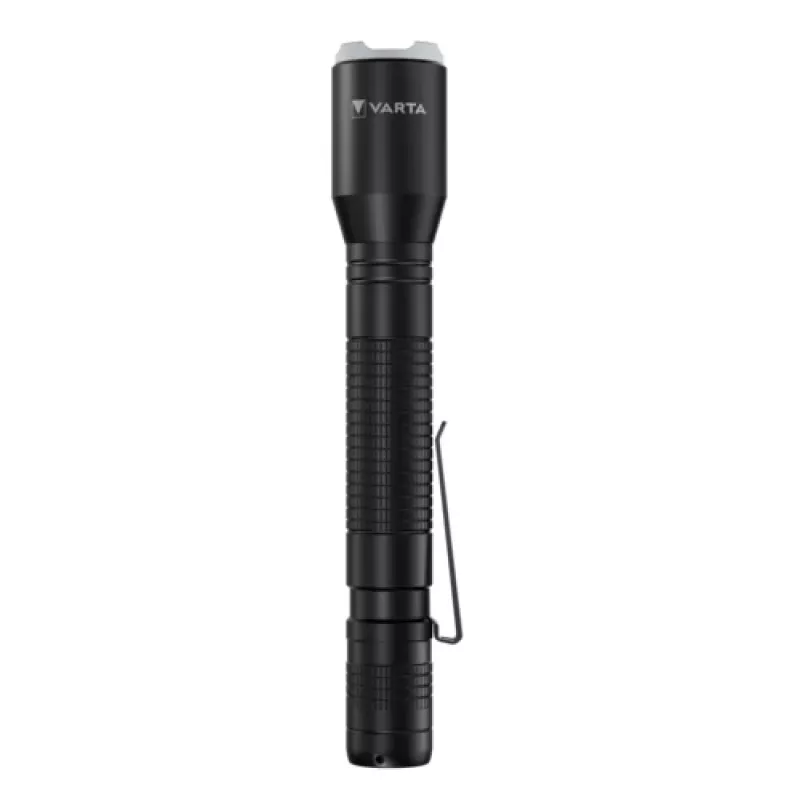 Varta 16607101421 Aluminium Light F20 Pro Torcia LED, 3 modalità di luce, nera