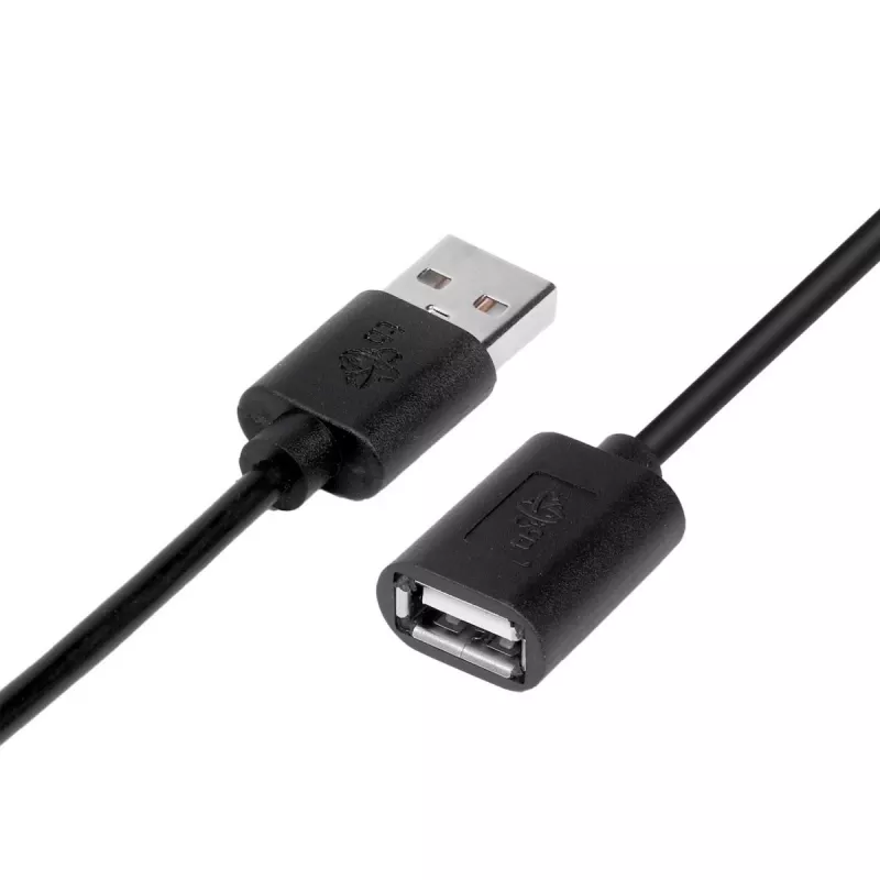Cavo prolunga USB AM-AF 1,8 m nero