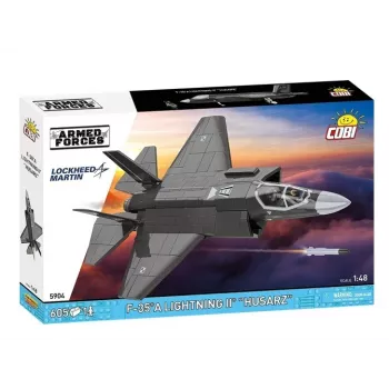 Set da costruzione Cobi F-35A Lightning II — 605 pezzi, modello in scala