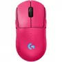 Mouse Logitech Pro 2 Lightspeed rosa interfaccia