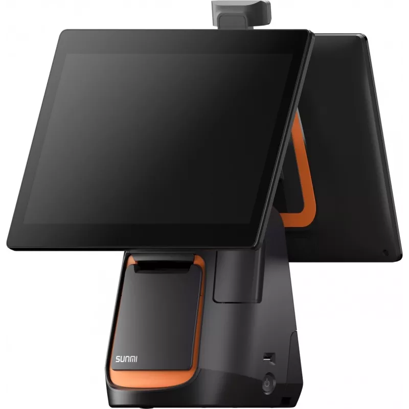 Desktop POS T2s, Android 9, 15,6+10 pollici, 4/64 GB, 80 mm, WLAN