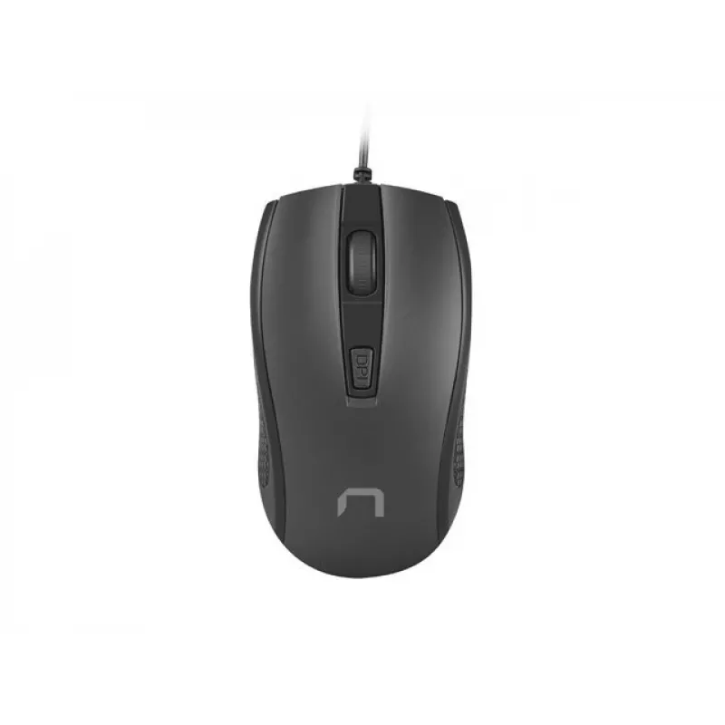 Natec Mouse ottico HOOPOE 2 1600 DPI, USB, nero