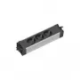 Distributore di corrente Bachmann 336.600 3 prese AC nero