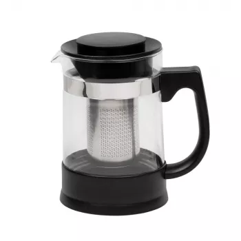 Resto Kitchenware 90512 teiera teiera singola 950 ml nero, trasparente