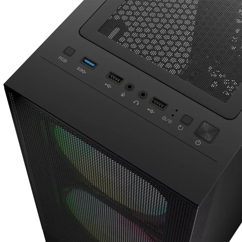 Logic ARYA ARGB MINIDI Case USB 3.0 nero