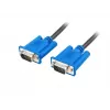 Cavo VGA (D-Sub) LANBERG CA-VGAC-10CU-0050-BK – 5 m, maschio-maschio, ferrite, guaina in PVC