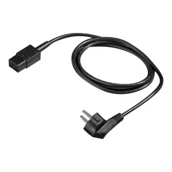 Spina di alimentazione tipo F Rittal DK 7200.216 nero 1,8 m