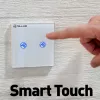 Interruttore smart WLAN Tellur SS2N — 2 porte, 1800 W totali, 10 A per canale