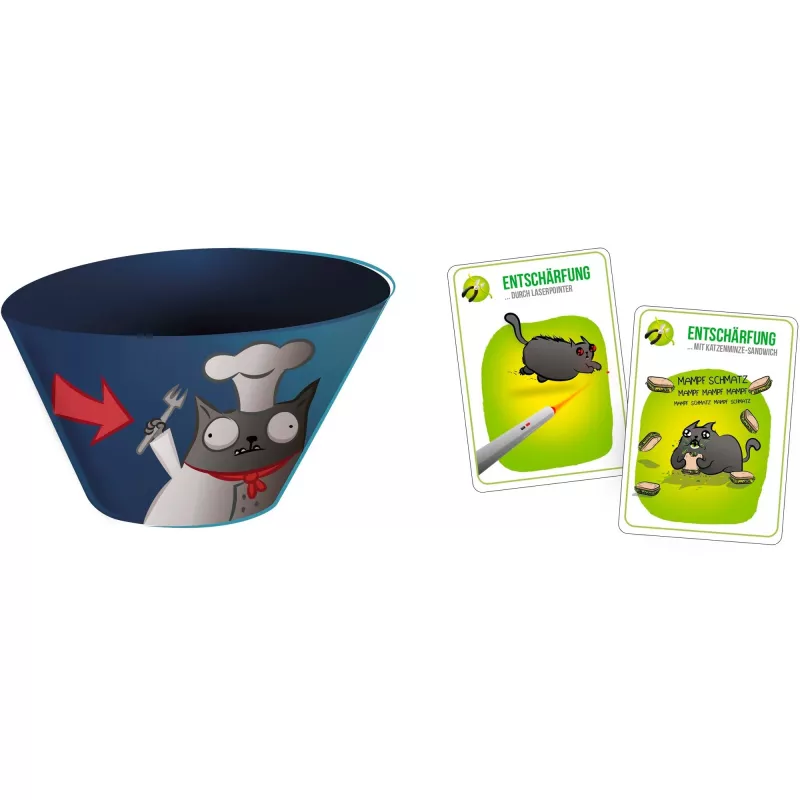 Exploding Kittens - Recipes for Disaster, gioco di carte