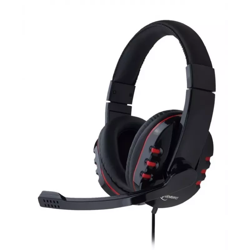 Gembird GHS-402 Cuffie/headset con filo archetto gaming nero