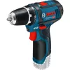 Bosch GSR 12V-15 Professional 650 g nero, blu, rosso, argento