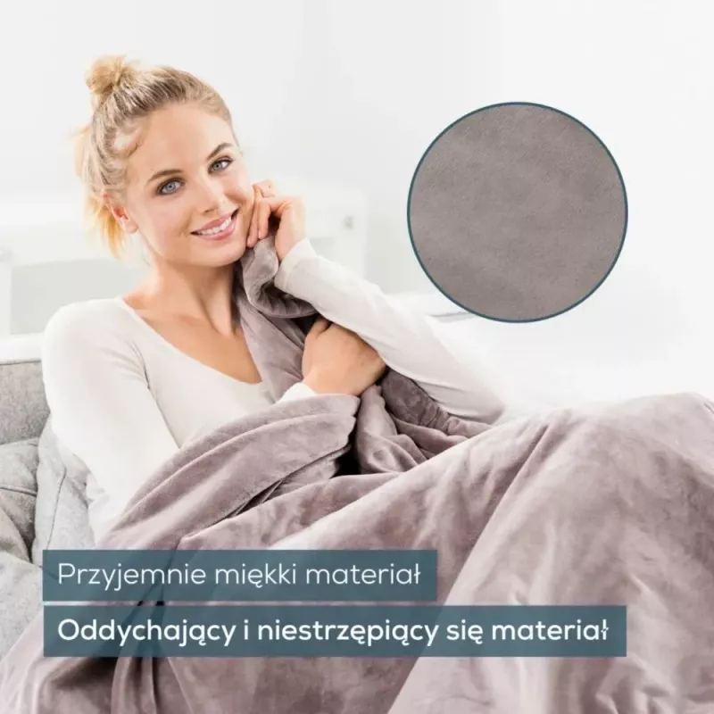 Coperta termica Beurer HD 150 XXL Cosy tortora