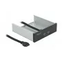 Pannello frontale DeLOCK 5,25 pollici 2 x porte USB 5 Gbit/s Type-A