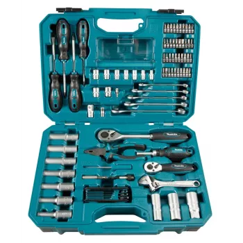 Set di utensili da meccanico Makita E-08458 87 utensili