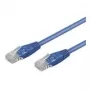 Wentronic Goobay cavo patch CAT 6, U/UTP, blu, 5 m - misto rame CCA (68417)